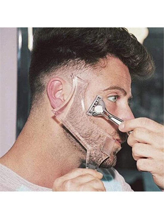 Other - Beard Shaping & Styling Tool With Comb for Perfect line up & Edging For